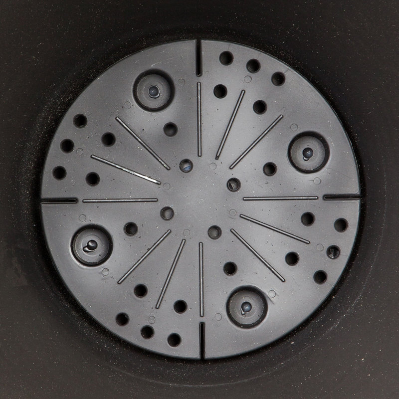 Pot à fleurs en résine Jainil, Bleu