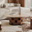 Table basse en travertin de style Wabi-sabi-48583940-48583946