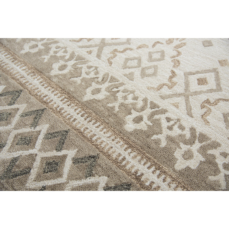 Eliger Wool Southwestern Indoor Rug, Rectangle 8' x 10'