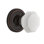 Rosette classique avec bouton de lait blanc Waldorf