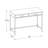 Ossabaw Steel Writing Desk-429309226