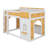 Bunk Bed With Storage Shelves,Window