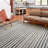 Mischa Power Loom Ivory/Gray Area Rug-371074707