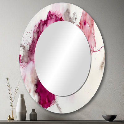 Miroir mural antique mystérieux antique Viva Magenta VI