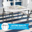 Table carrée Lifetime 37 po (commerciale)-53881578