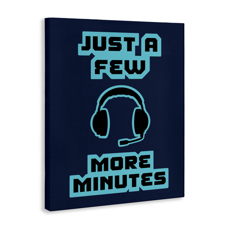 Few More Minutes Retro Canvas, design by Marcus Prime, 48" H x 36" W