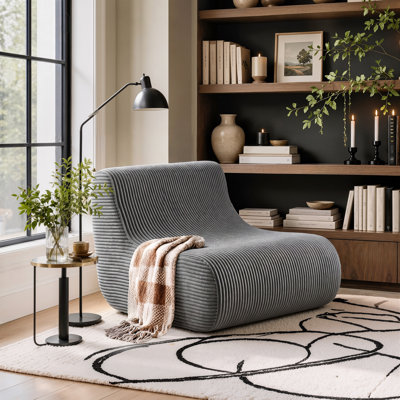 Cotton Blend Bean Bag Lounger