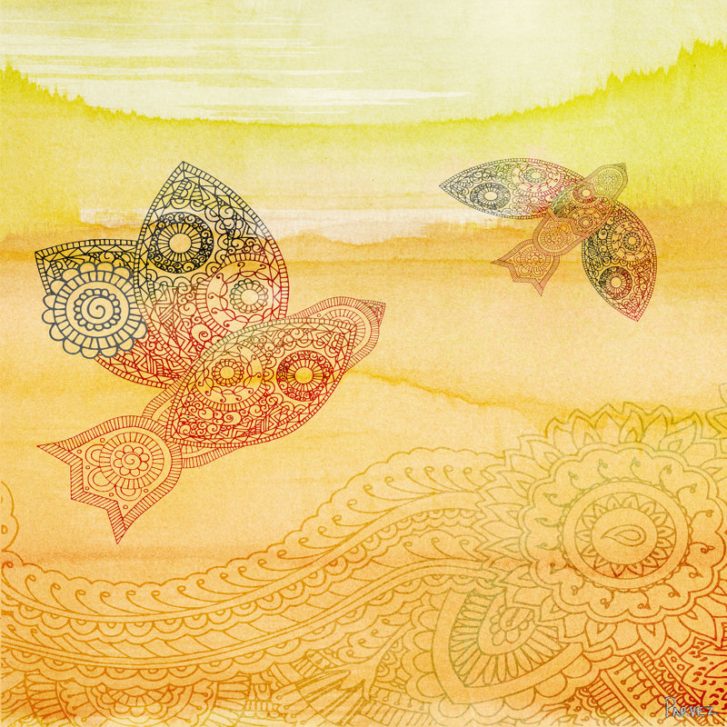 Parvez Taj - Wrapped Canvas Print, 81cm H x 81cm W x 5cm D
