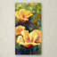 «Yellow Field Poppies» par Kucera, reproduction d'art sur toile tendue-22071602