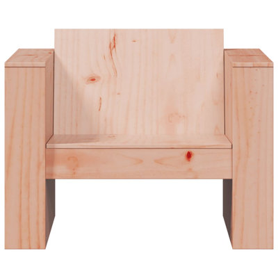 Maia Wood Outdoor Lounge Chair