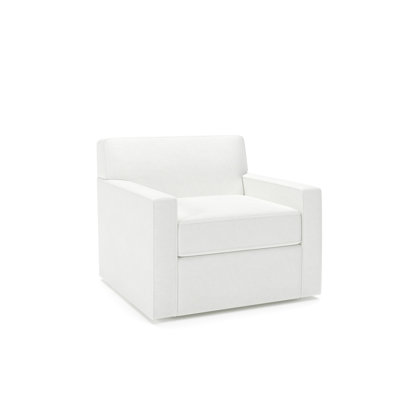 Francesca Upholstered Swivel Armchair