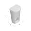 Calhoon Plastic Step On Kitchen Trash Can - 13 Gallons-1222097479