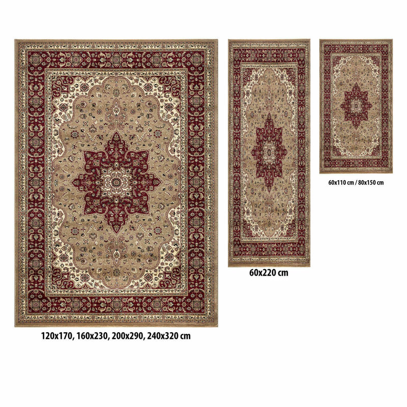 Oriental Area Rug, Runner 60 x 220cm