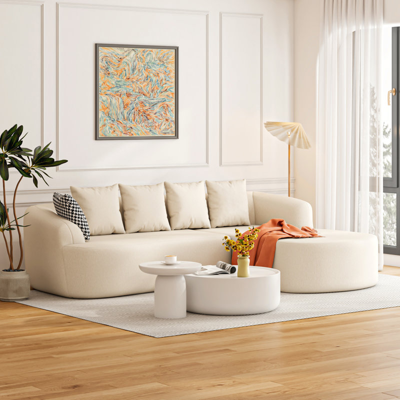 Canapé modulaire Boneless, Beige