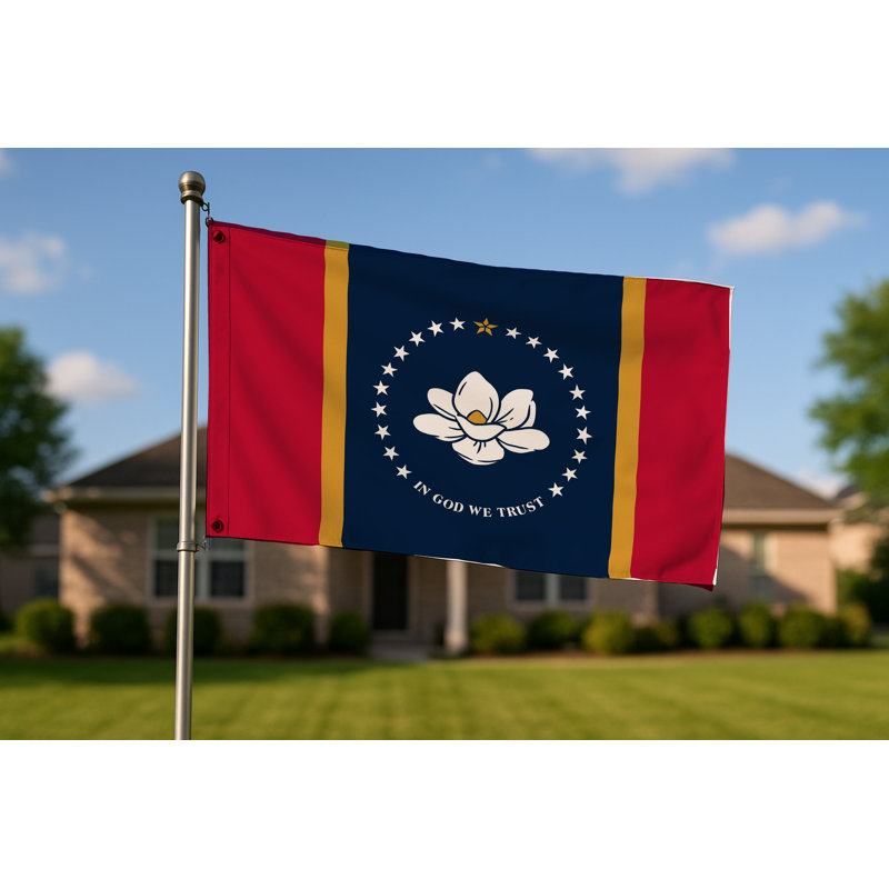 Drapeau de l'État du Mississippi - Drapeau