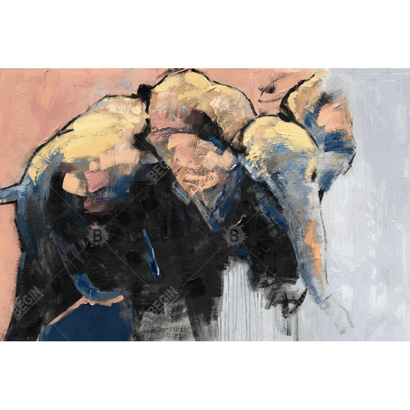 "Éléphant abstrait"