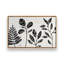 «Black and White Botanicals I», reproduction sur toile dans un cadre-1127818351-1127818336
