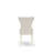 3 Piece Kitchen Table Set for Small Spaces Contains a Round Dining Table with Dropleaf and 2 Doeskin Linen Fabric Upholstered Chairs, Linen White-972537830