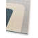 Odoaker Machine Woven Black/Blue/Cream/Grey/Yellow Indoor Rug