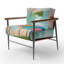 Chaise d'appoint Forest - fauteuil coloré abstrait Forest I-714834513