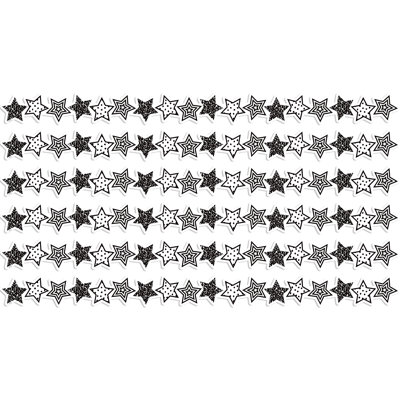 Bordure étoiles découpée