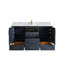 Ensemble de meuble-lavabo simple 60 po Aberdeen-90126465-90126467