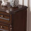 Armoire d'appoint en noyer massif