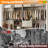 Seward 154'' Heavy Duty Closet Organizer System With 2 Drawers, 8 Hanging Rods & 6 Reversible Shelf Towers,-1678531738