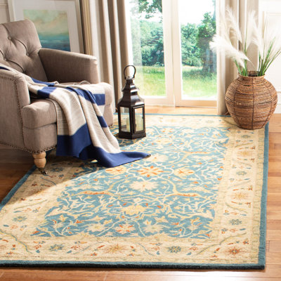 Tapis en laine touffeté à la main Dunbar