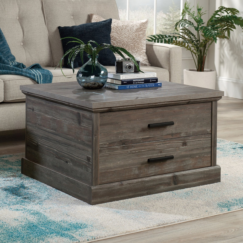 Table basse, finition brune, Brun
