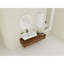 Meuble-lavabo mural spacieux et élégant avec lavabo en résine durable et nombreuses options de rangement