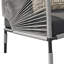 Chaise de patio en aluminium et osier avec coussins Acklin-1877953577-1877953578