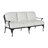 Provance Cast Aluminum Outdoor Sofa-84679926-84679915-84679917
