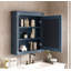 Armoire de rangement murale 24 po x 27 po avec miroir et armoire à pharmacie-213798571