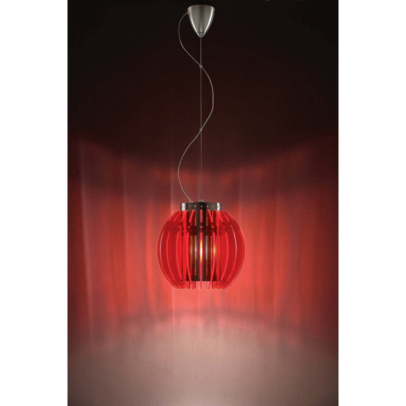 Mercer 1 - Light Pendant, Red