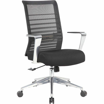 Chaise de conférence horizontale à haut dossier en filet