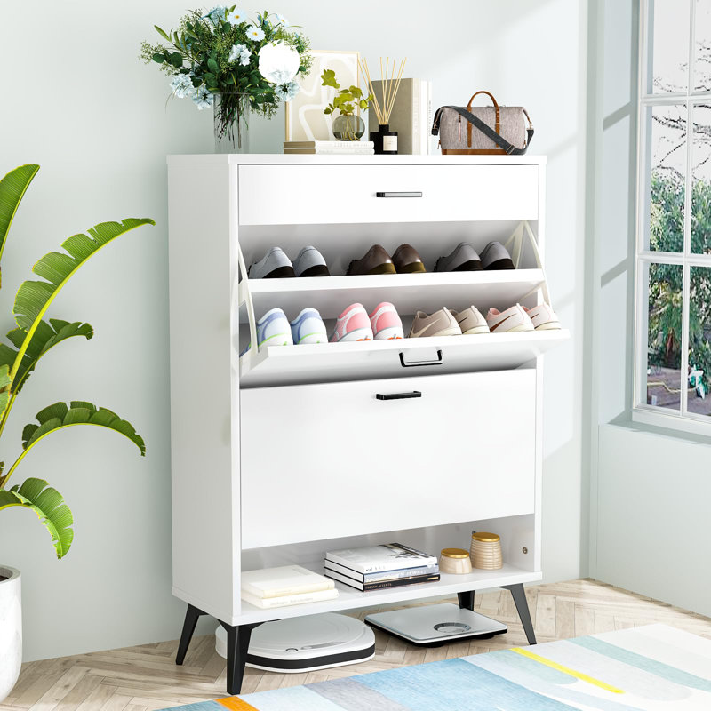 Meuble de rangement Slim, Blanc