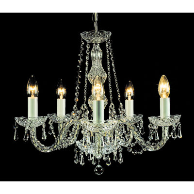 Weatherford 5 - Light Candle Chandelier