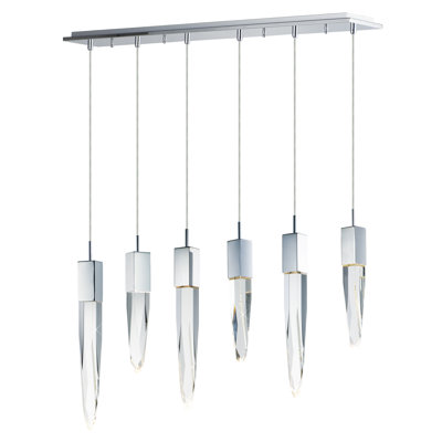 Fleenor 6 - Light LED Kitchen Island Pendant