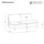 Canapé modulaire rembourré sans accoudoirs Choquette-610619357