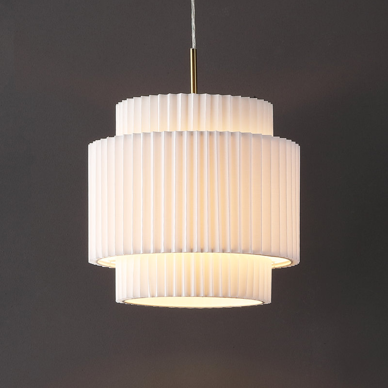 Luminaire suspendu cylindrique à 1 lumière Wilhide