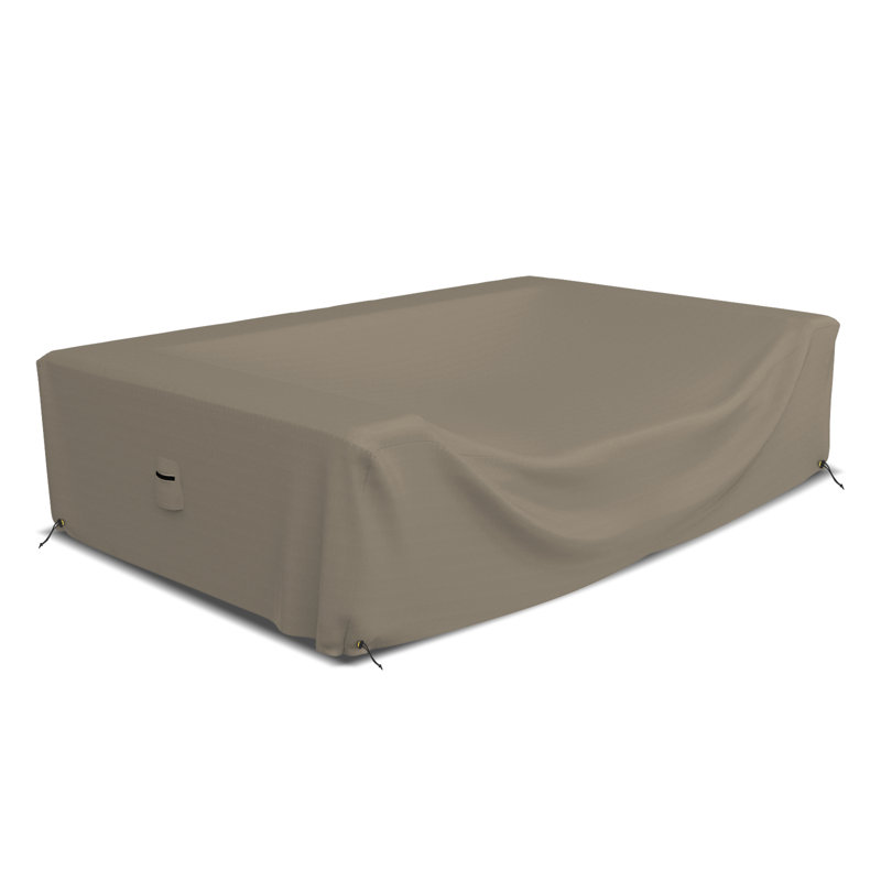 Outdoor Sectional Sofa Cover, Beige, 71.1cm H x 320cm W x 320cm D