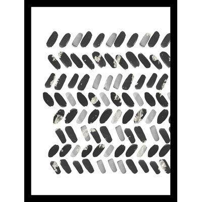 Ridge Chain Wide 1 - Picture Frame Painting Print on Canvas