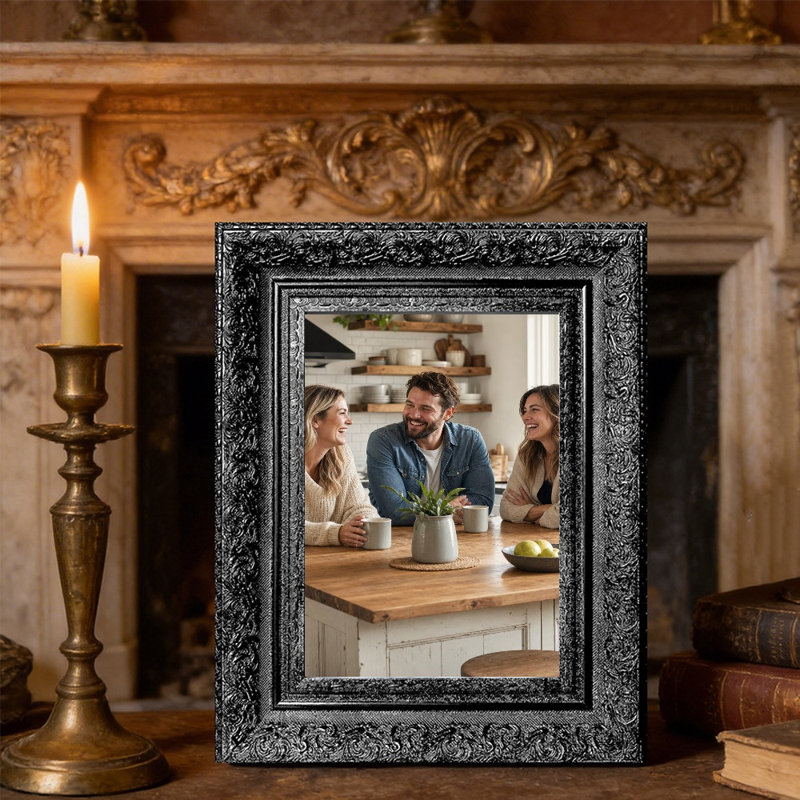 Cadre photo noir chaud 1PC pour photos 5 po x 7 po et présentation de photos de mariage