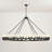 64 Inch Wagon Wheel Chandelier With 30 Lights - E26 Base