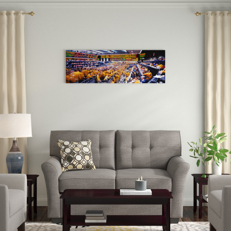 Mercantile Trading Trading, Chicago, Illinois - reproduction d'art textuel sur toile, H 20 po x l 60 po x P 1,5 po