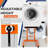 500 Lbs Capacity Material Lift Winch Stacker