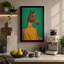 Horse in Yellow Surrealism - Wrapped Canvas-403705072-403705079