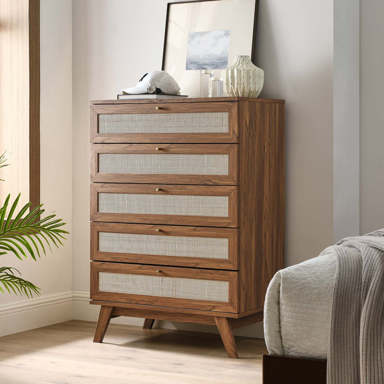 Soma 5-Drawer Chest In Oak 