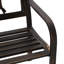 Landwehr Powder Coated Steel Park Bench